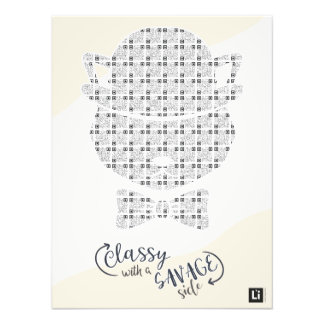 Lil'Inspirations #33 - Classy with a savage side Fototryck