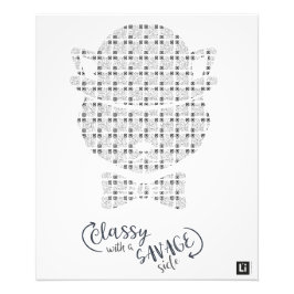 Lil'Inspirations #35 - Classy with a savage side Fototryck