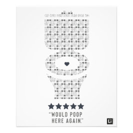 Lil'Inspirations #36 - Would poop here again Fototryck