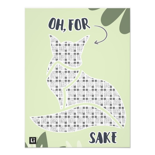 Lil'Inspirations #39 - Oh for fox sake Fototryck (Framsidan)