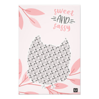 Lil'Inspirations #7 - Sweet and sassy Fototryck