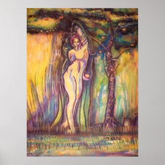 Lilith ,Adam, Djävulen och frukten i Eden Poster