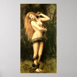 Lilith av John Collier Poster