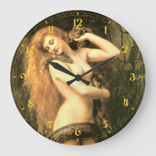 Lilith av John Collier Stor Klocka