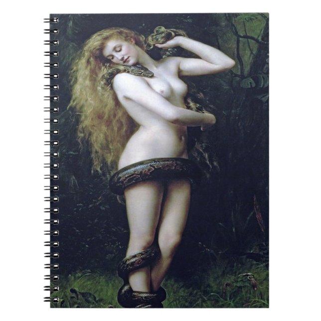 Lilith by John Collier 1887 Anteckningsbok (Framsidan)