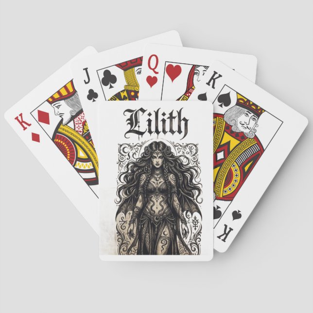 Lilith  casinokort (Baksidan)