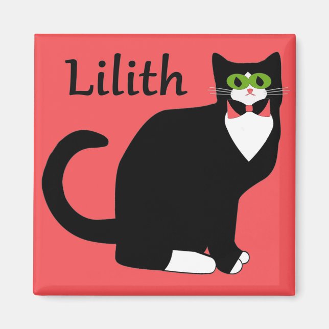Lilith Kattunge Magnet (Framsidan)