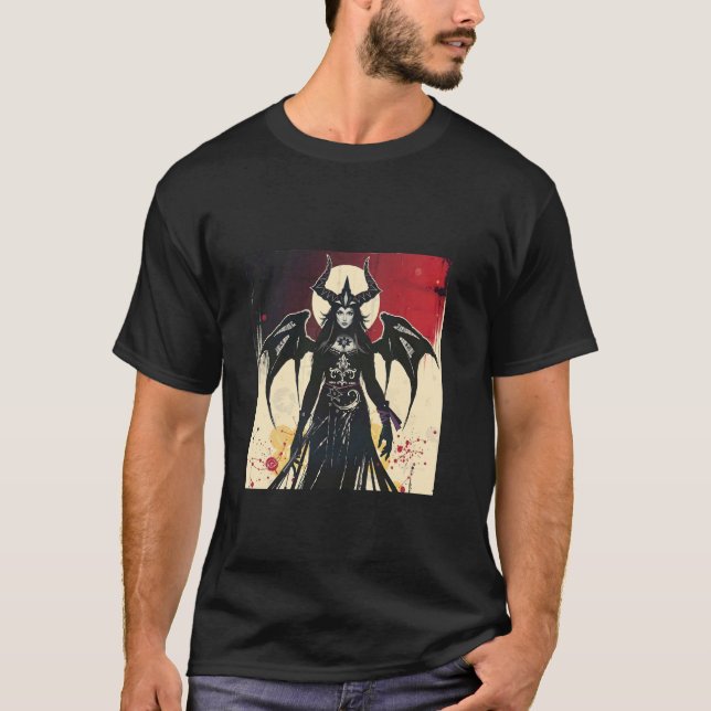 Lilith Mor till demoner T Shirt (Framsida)