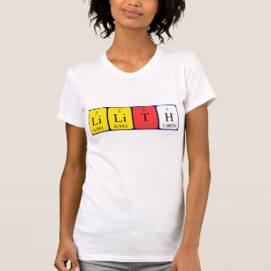 Lilith Perioth bord namn shirt T