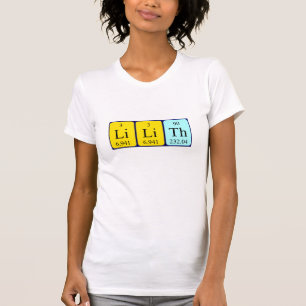 Lilith Perioth bord namn shirt T