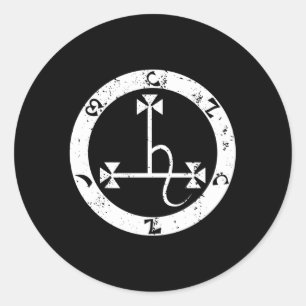 Lilith Sigil Enochian Succubi Writing Magick Occul Runt Klistermärke