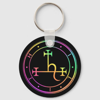 Lilith sigil. Mörk måne guddess sälnyckelkedja Nyckelring