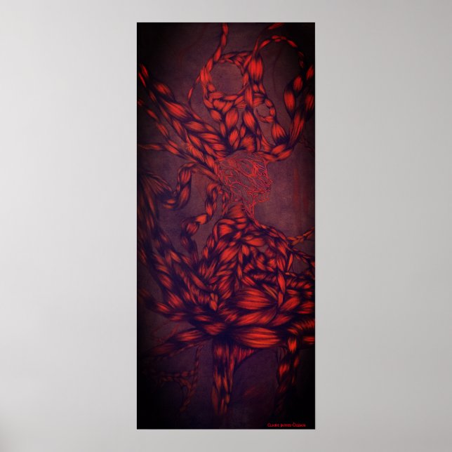 Liliths Matrix Red Poster (Framsidan)