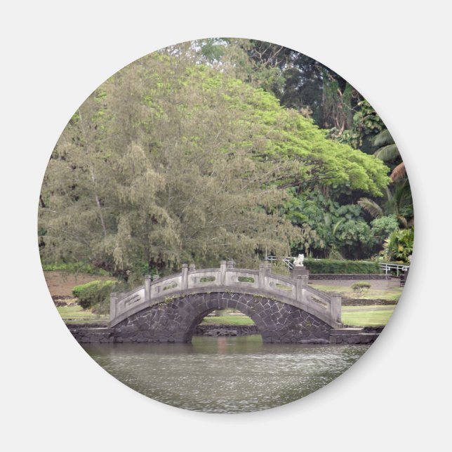 Lili'uokalani Park Bridge Magnet (Framsidan)