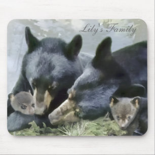 Lilja familj Mousepad Musmatta