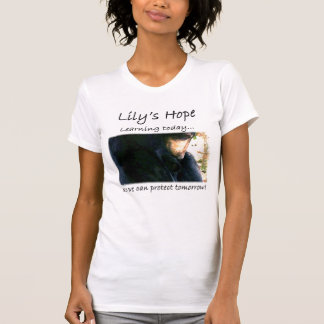 Lilja hopp för i morgon t-shirt