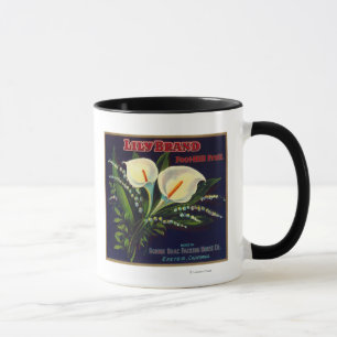 Lilja orange LabelExeter, CA Mugg