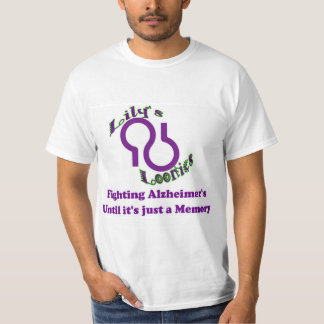 Lilja skjorta för Loonies Alzheimers lag T-shirt