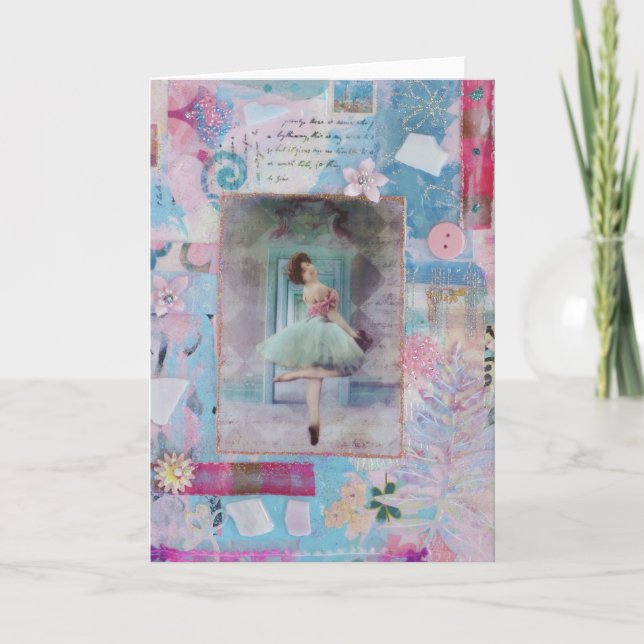 Liljahälsningkort Kort (Framsida)