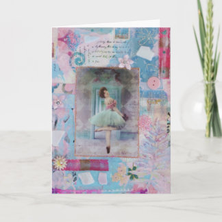 Liljahälsningkort Kort