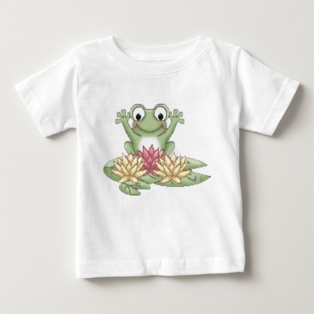 Liljan vadderar grodan tee shirt (Framsida)