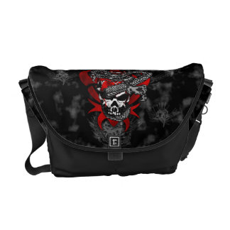 Liljar för drakeskalle w/Shadow Kurir Väska