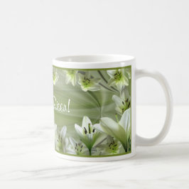 Liljar för påsk! kaffemugg