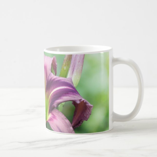 Liljastjärna - Daylily Kaffemugg (Höger)