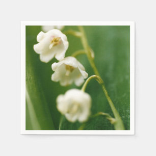 Liljekonvalj (Convallaria majalis) Pappersservett