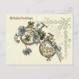 Liljekonvalj glömmig ej blåklint vykort