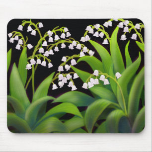 Liljekonvalj Mousepad Musmatta