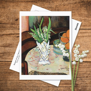 Liljekonvalj Suzanne Valadon Vykort