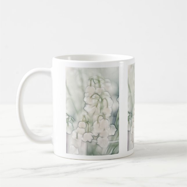 Liljekonvaljblommor Kaffemugg (Vänster)