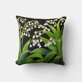 Liljekonvaljblommor kudder kudde