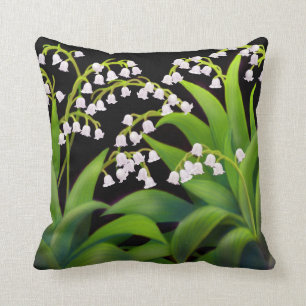 Liljekonvaljblommor kudder kudde