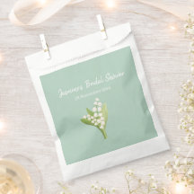 Liljekonvaljbouquet Bröllopsdusch