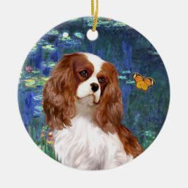 Liljor 5- Cavalier (Blenheim) Julgransprydnad Keramik