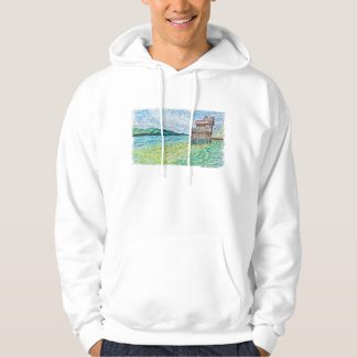 Liljor i sjö hoodie