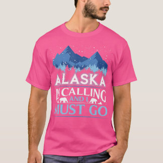 Lilla Alaska ringer och jag måste gå till design T Shirt