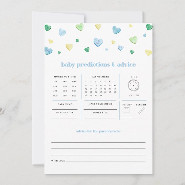 Lilla älskling valentin-barn spådomsspel (Framsida)