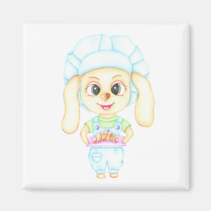 Lilla bagare magnet