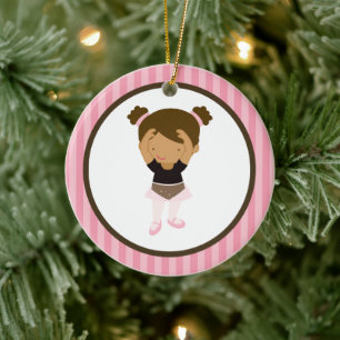 Lilla Ballerina Julgransprydnad Keramik