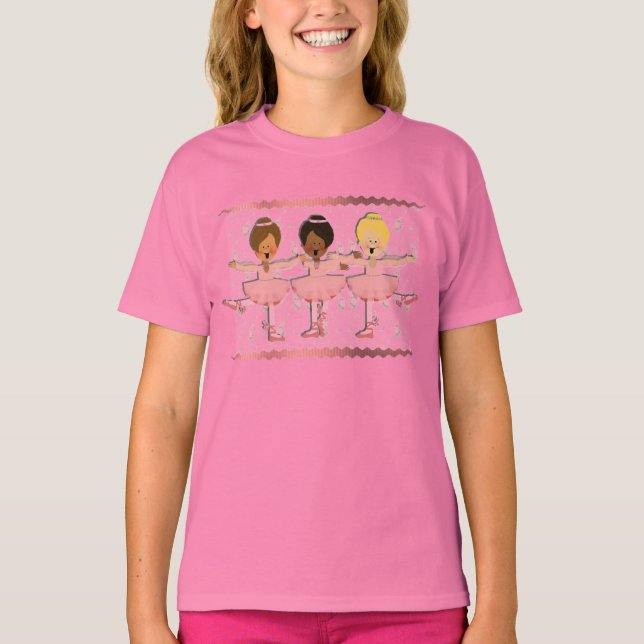 Lilla Ballerina's T-shirt (Framsida)