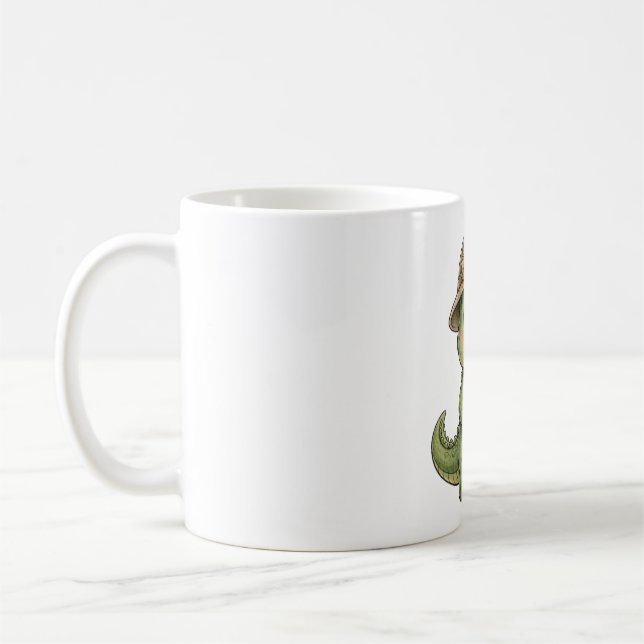 Lilla Bayou Explorers Alligator-mugg Kaffemugg (Vänster)