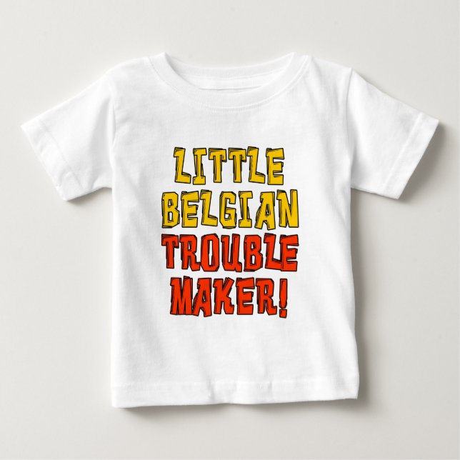 Lilla belgisk Trouble Maker Tröja (Framsida)