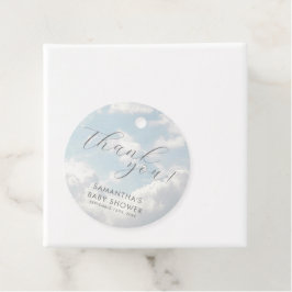 Lilla Biet i Heaven Baby Shower Dreamy Gåvor Etiketter