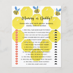 Lilla Biet - mormor eller farfar baby shower spel