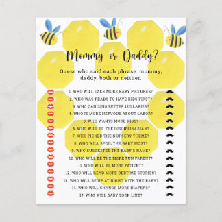 Lilla Biet - mormor eller farfar baby shower spel
