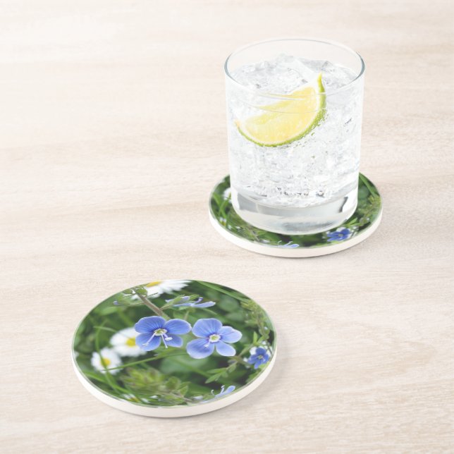 lilla blåa blommor underlägg (Sidan)