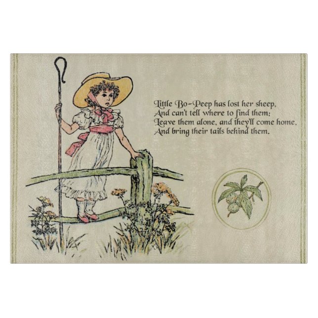 Lilla Bo-Peep: Klassisk Kate Greenaway Nursery (Framsidan)